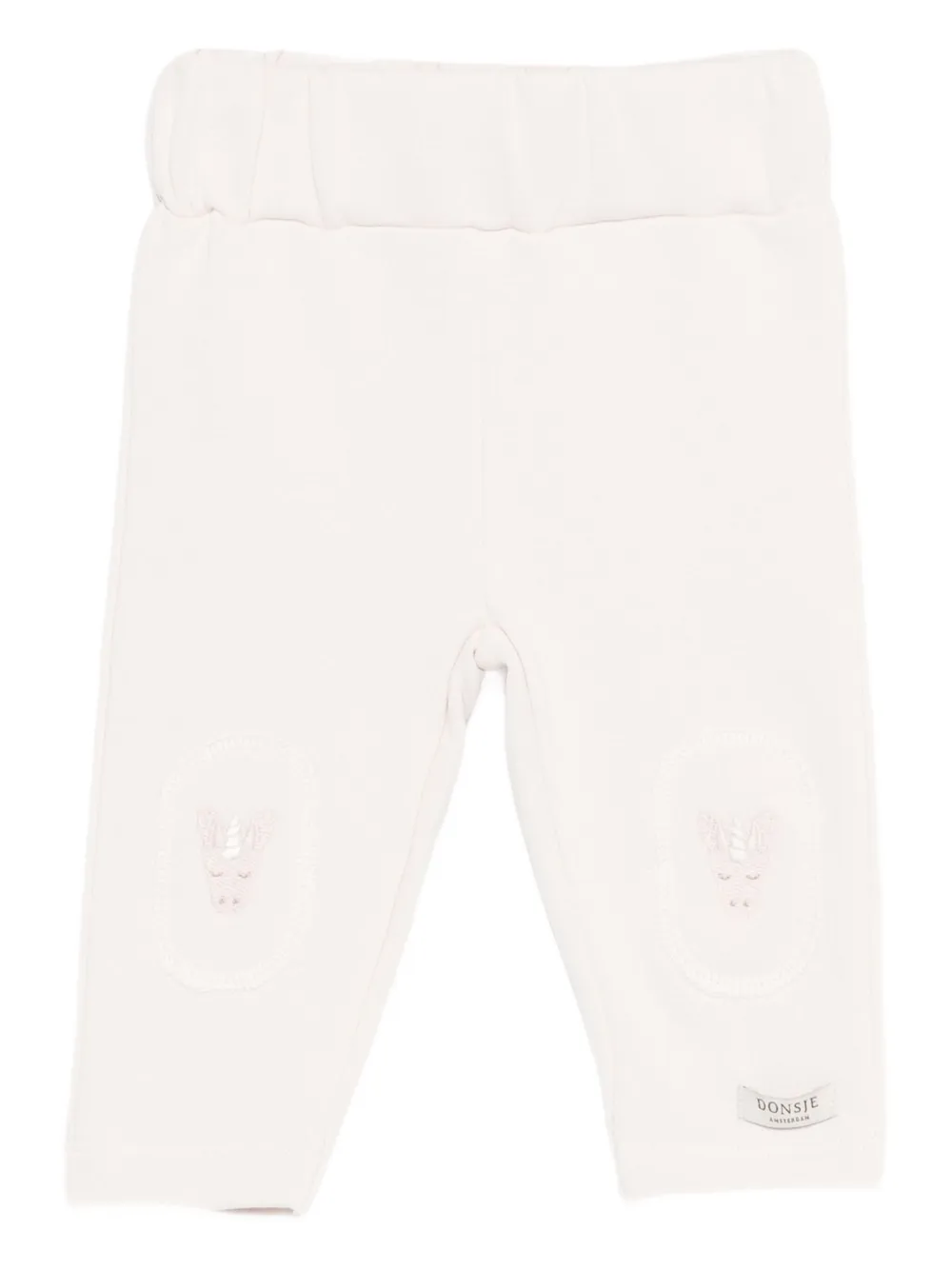 Donsje unicorn-embellished trousers | White | Image 1