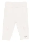 Donsje unicorn-embellished trousers - White