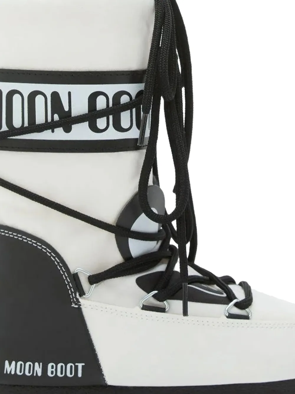 Moon Boot Kids bottines à lacets monogrammés | Après-skis | Image 2