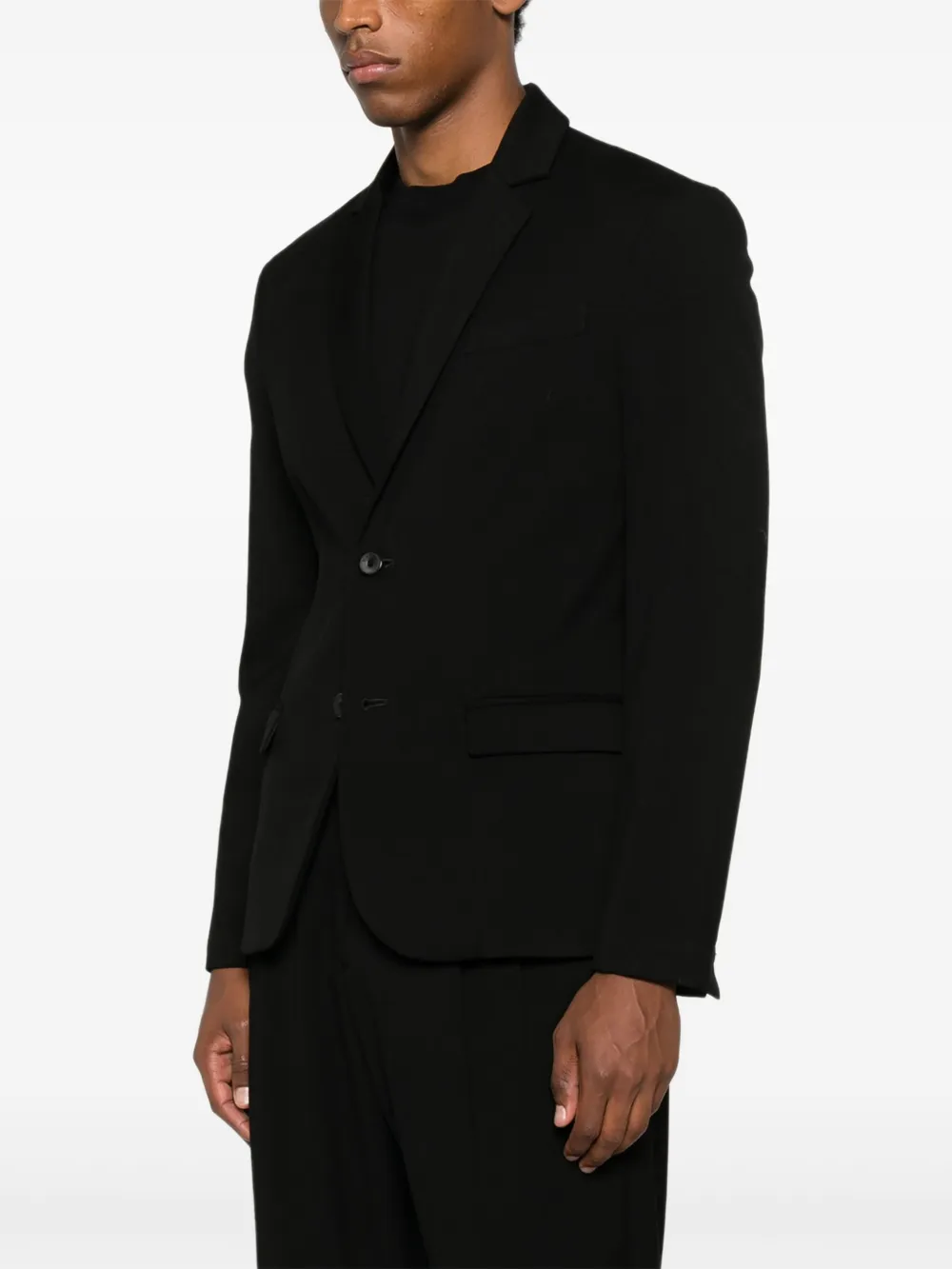 Imperial Single-breasted Blazer In Black