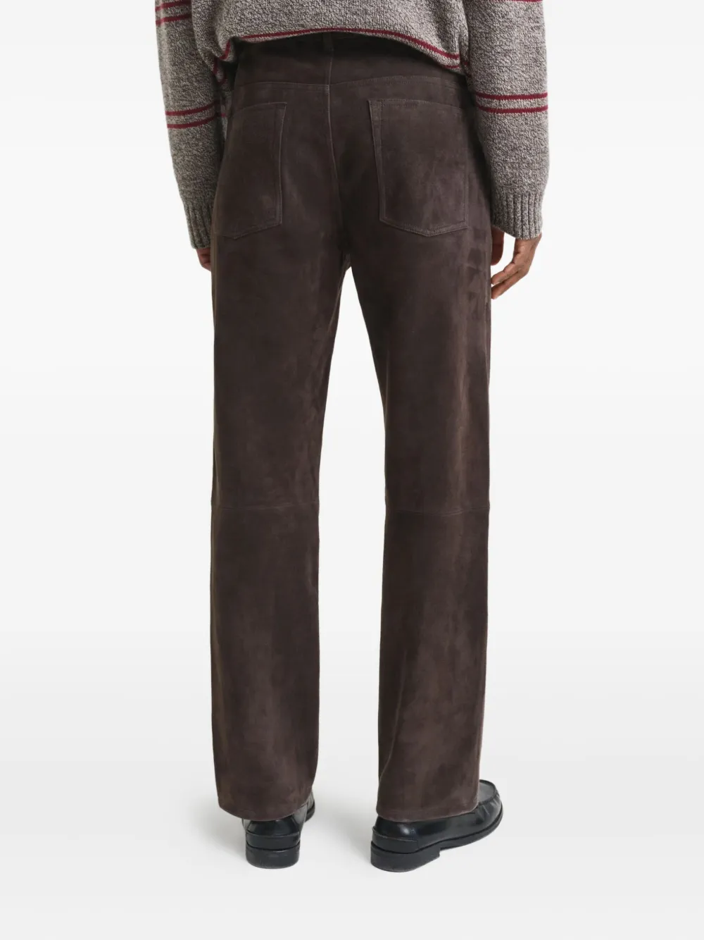 GANT 240 Mulberry Street Suède broek Bruin