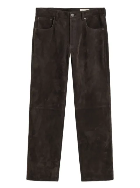 GANT 240 Mulberry Street suede trousers