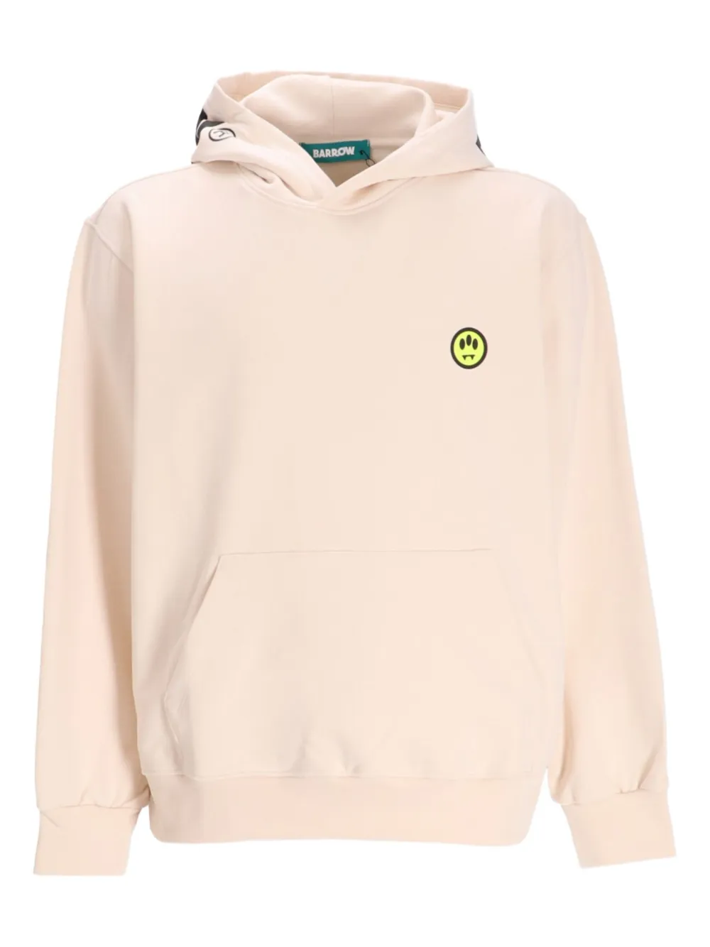 BARROW logo-print smiley-face hoodie | Neutrals | Image 1