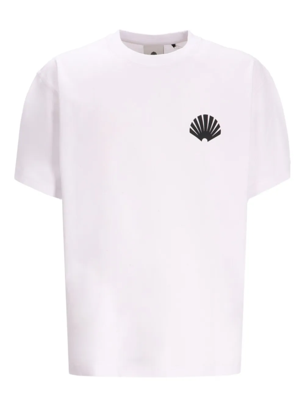 NEW AMSTERDAM shell-logo T-shirt | White | Image 1