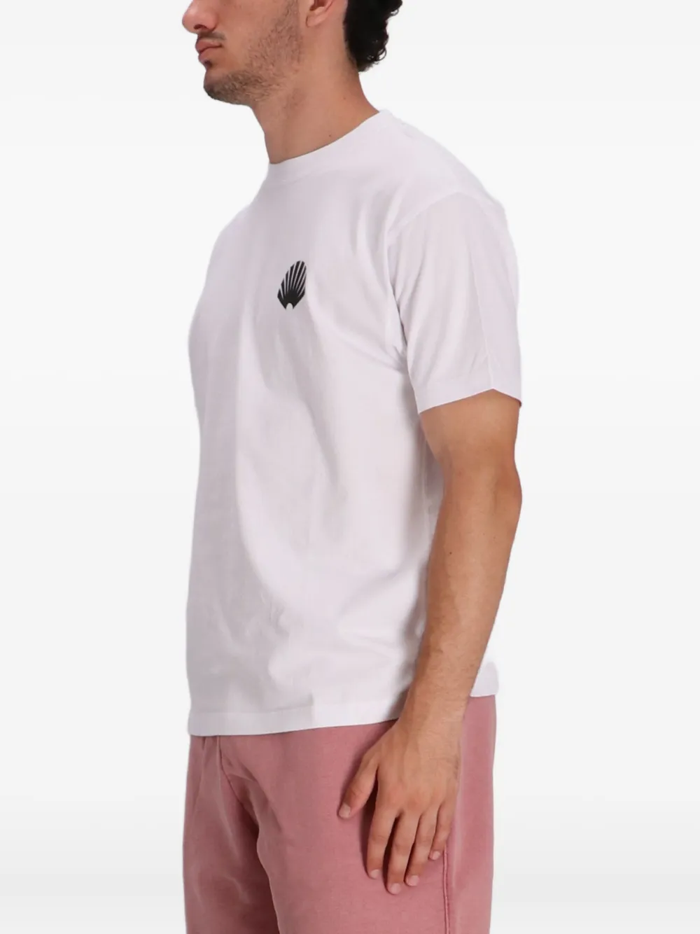 NEW AMSTERDAM T-shirt met logo Wit