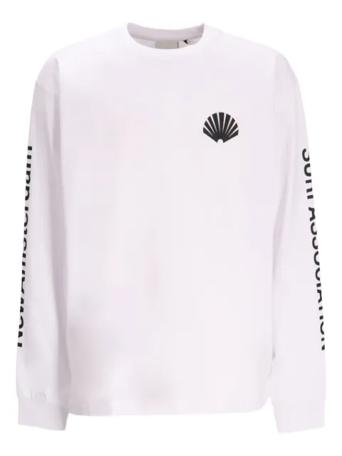 NEW AMSTERDAM shell-logo long-sleeve T-shirt