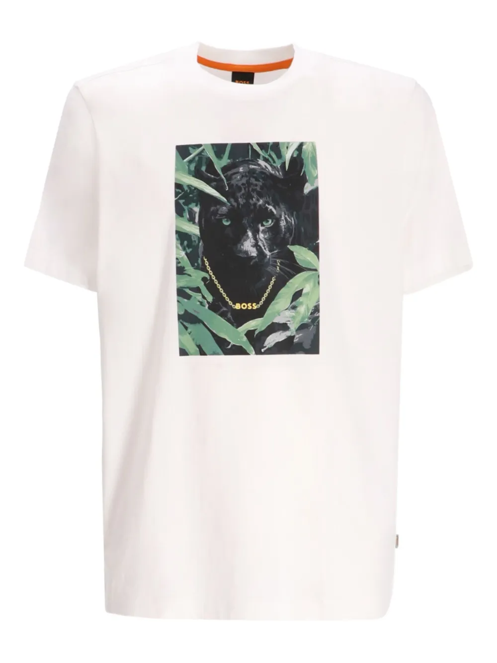 BOSS playera con pantera estampada | blanco | Image 1