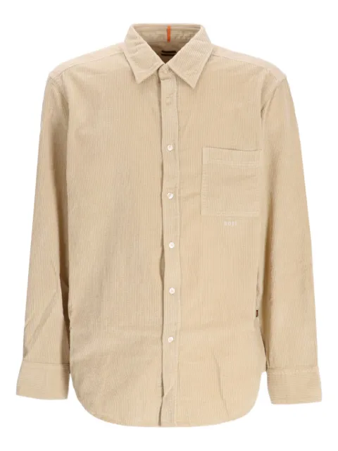 BOSS corduroy pocket shirt