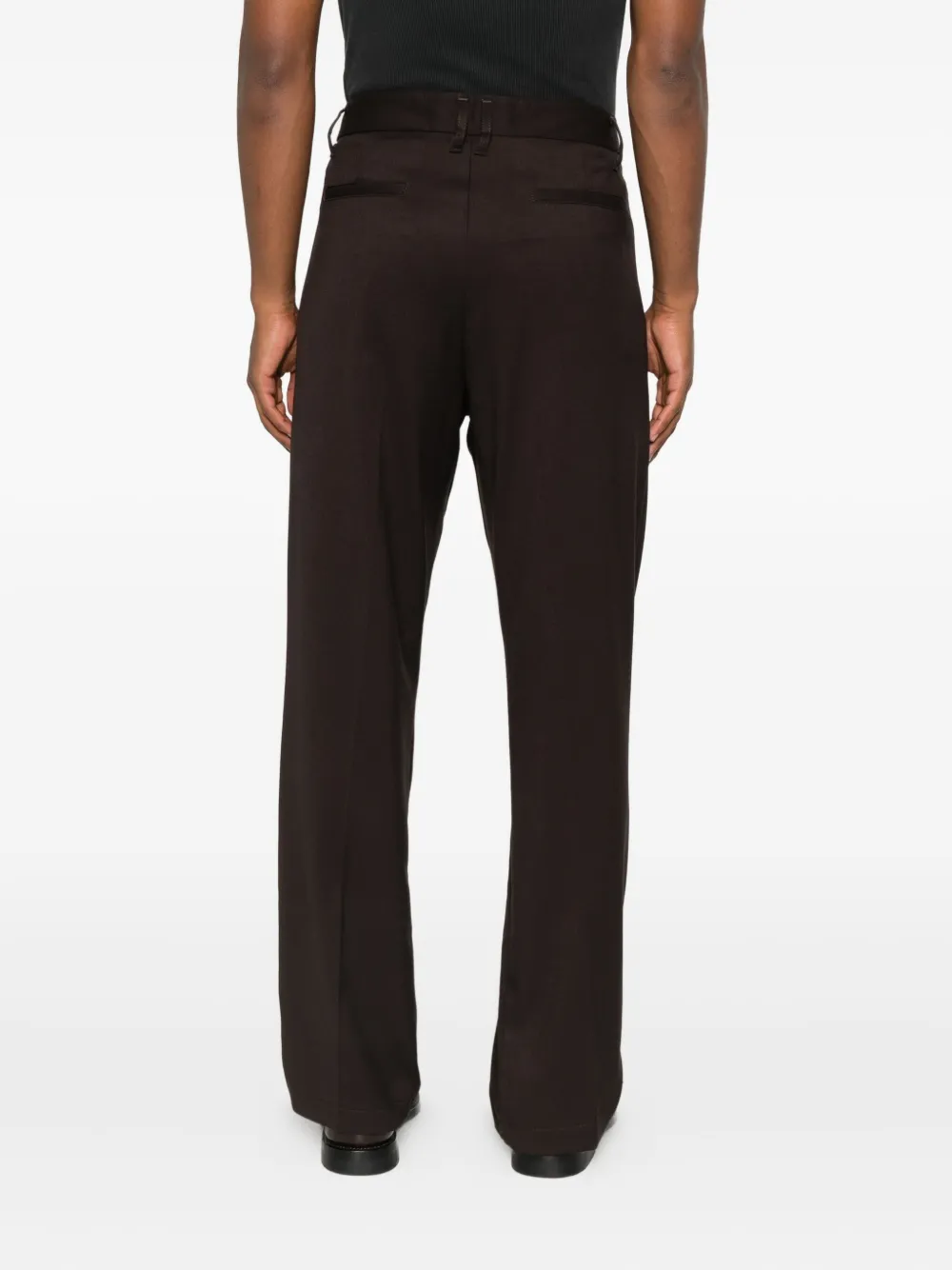 IMPERIAL Broek met detail Bruin