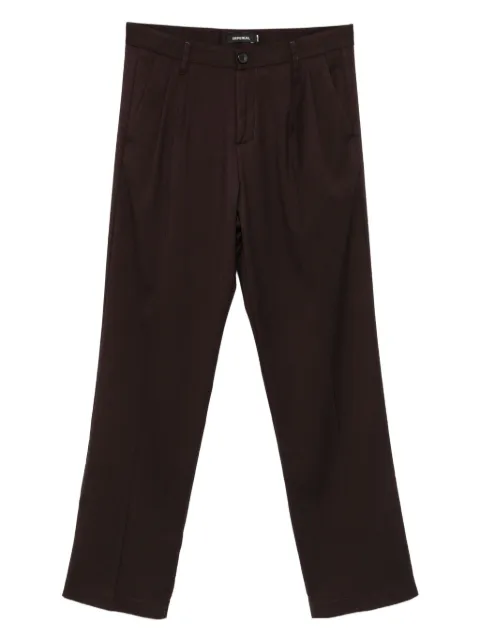 IMPERIAL dart-detail trousers