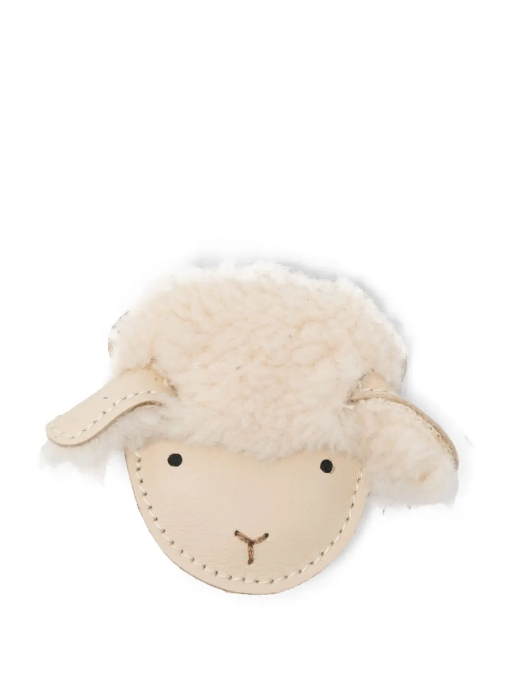 Donsje sheep-motif hair clip - Toni neutri