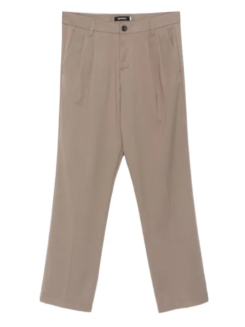 IMPERIAL pantalones de algodón con pinzas