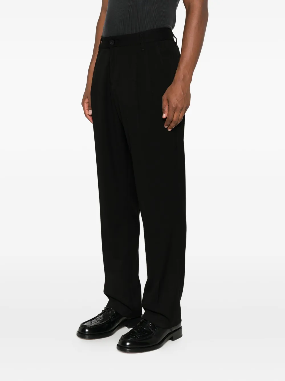 IMPERIAL Broek met zijzak Zwart