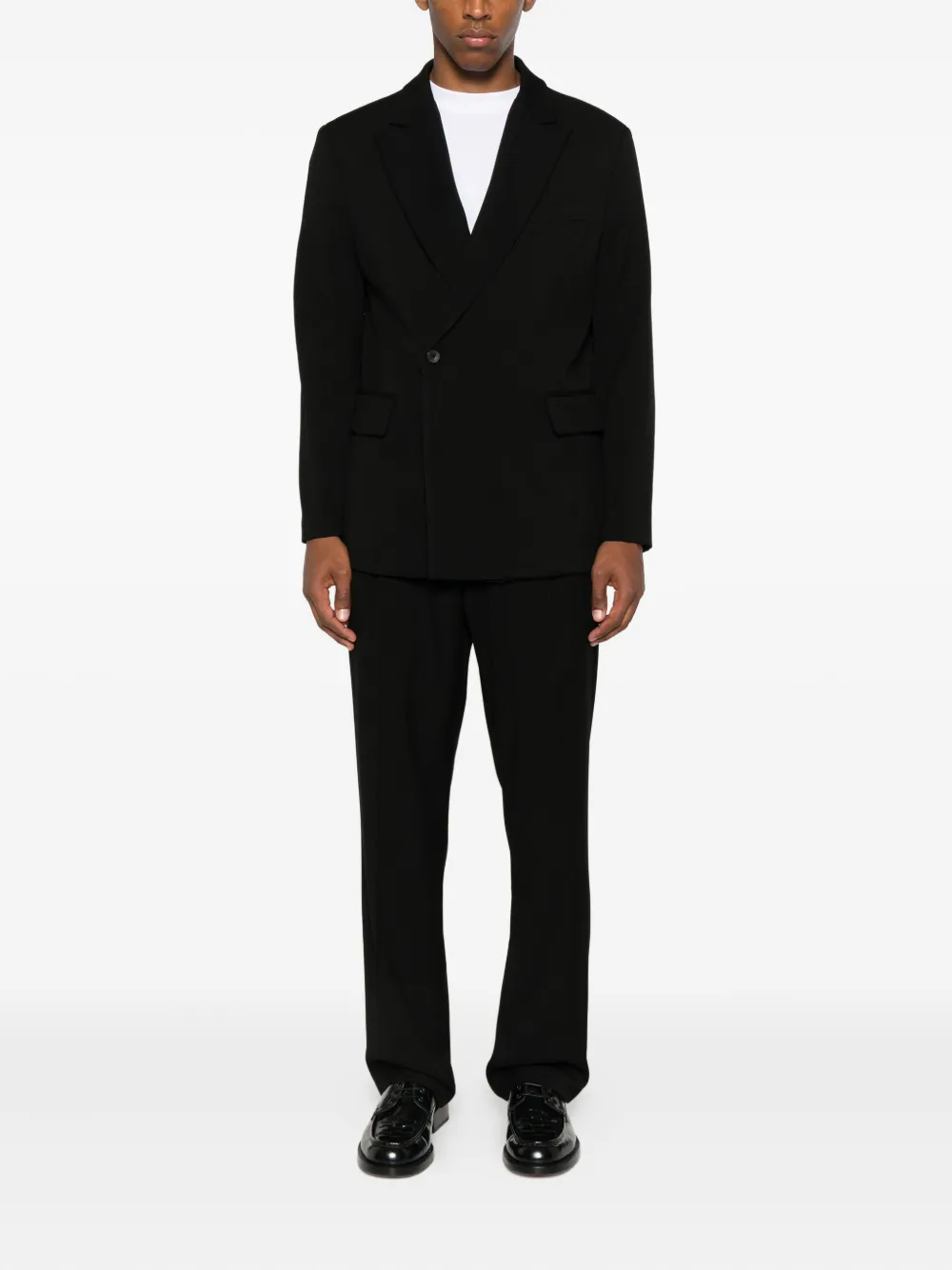IMPERIAL Broek met zijzak - Zwart