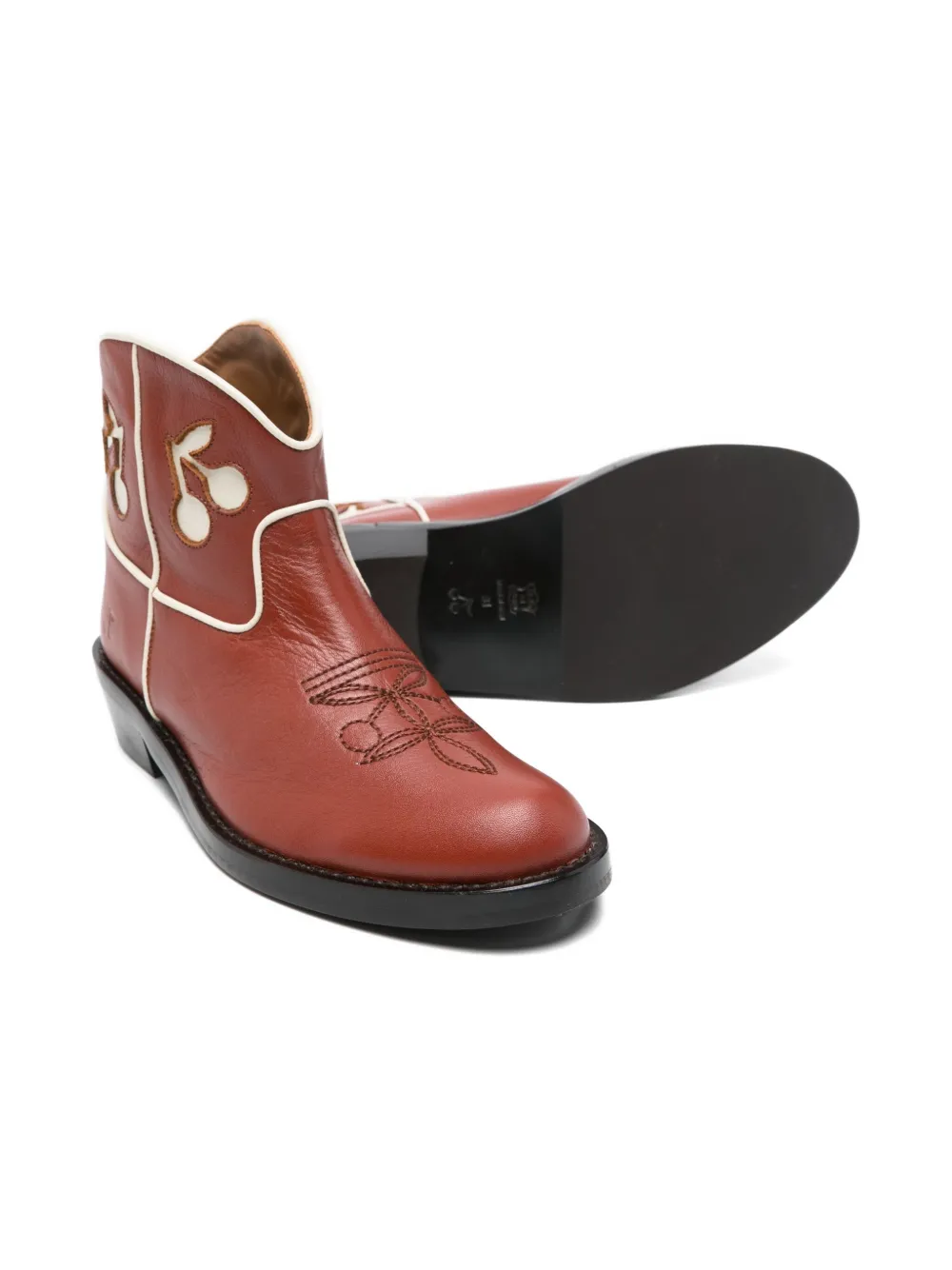 Bonpoint BOOTS SANTIAG JOYA - Rood