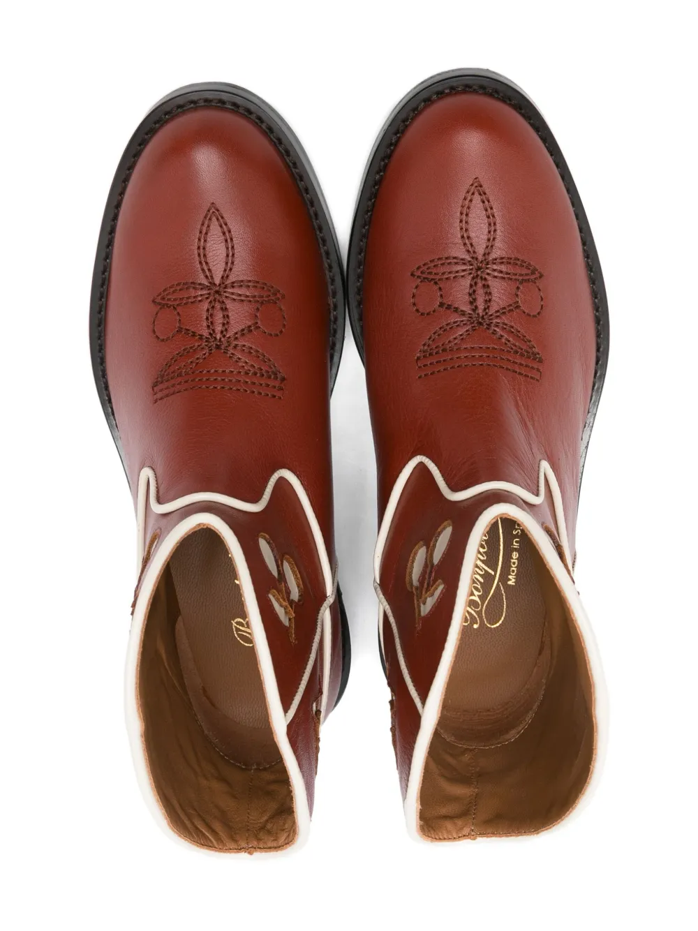Bonpoint Boots Santiag Joya In Brown