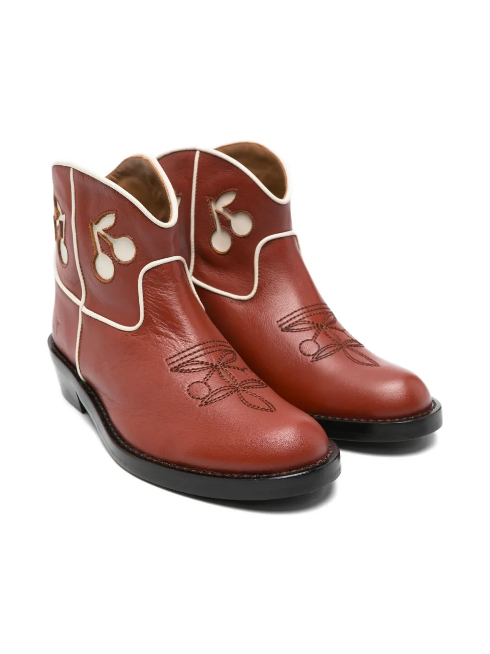 Bonpoint BOOTS SANTIAG JOYA Red