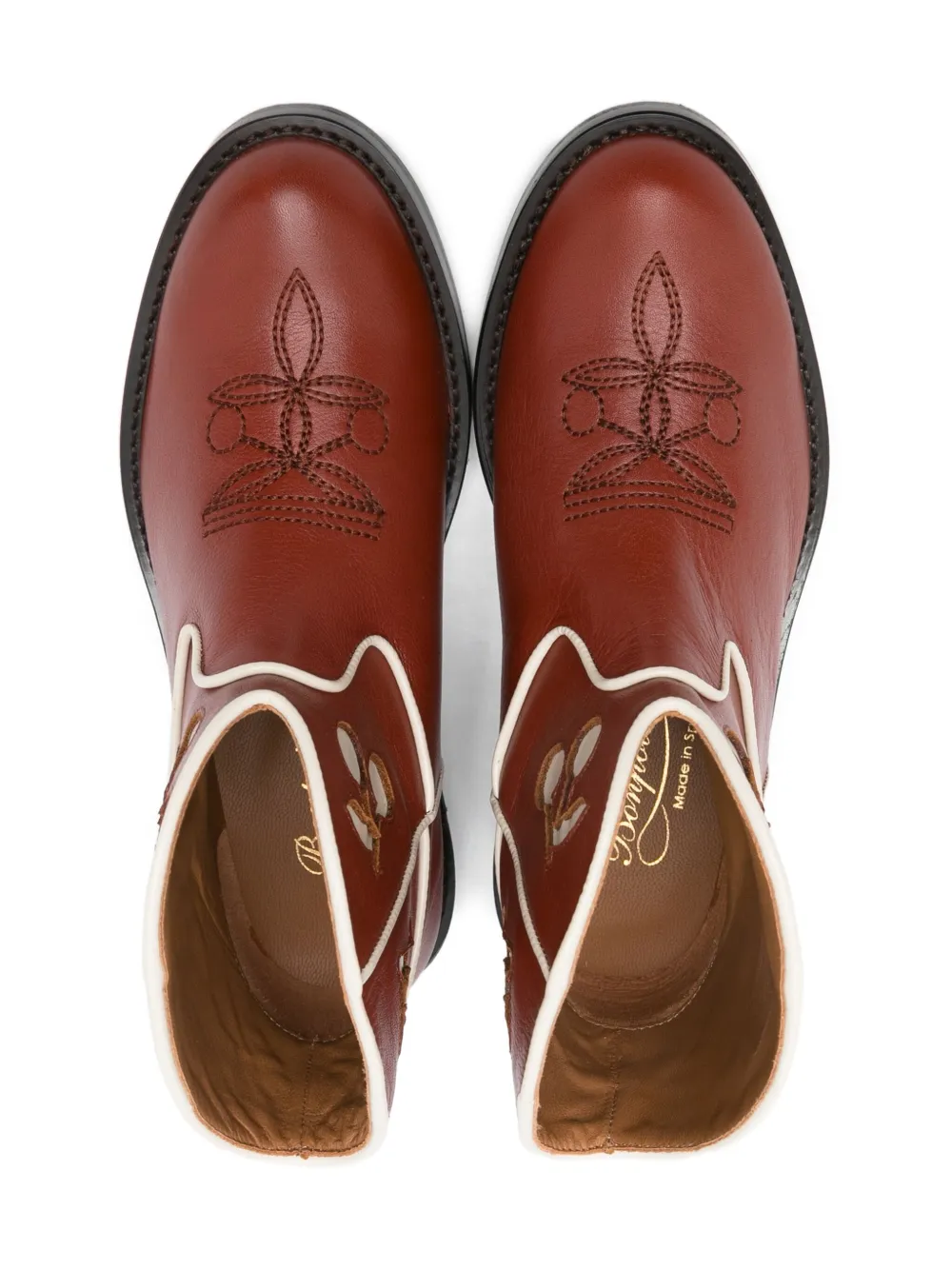 Bonpoint BOOTS SANTIAG JOYA Red