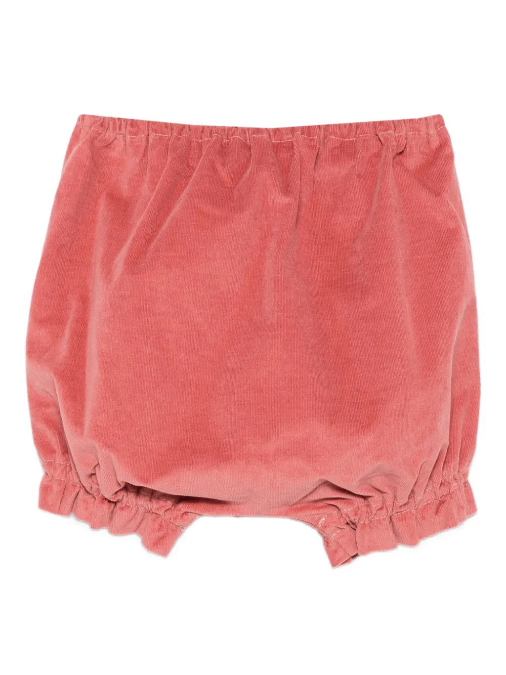 Mariella Ferrari corduroy gathered shorts - Roze