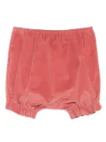 Mariella Ferrari corduroy gathered shorts - Pink