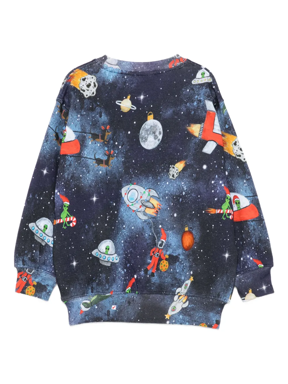 Molo space-print sweatshirt | Boys Hoodies & Sweatshirts | Image 2