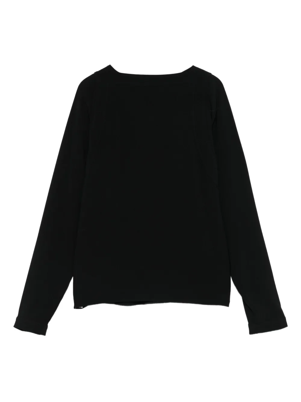 Emporio Armani Top met lange mouwen Zwart