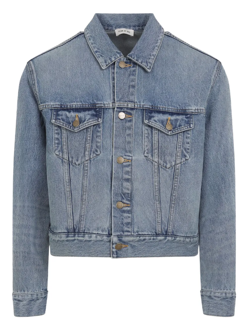 Fear Of God button-fastening denim jacket | Blue | Image 1