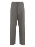 Fear Of God pleated drawstring trousers - Grey