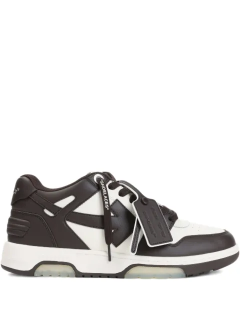Off-White Our Of Office arrow-patch leather sneakers
