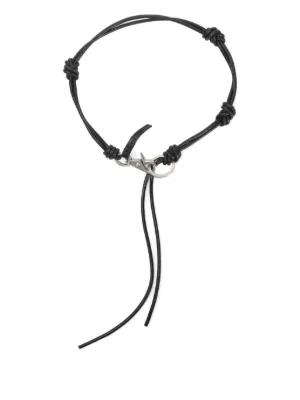 OUR LEGACY Ladon Braided Key Chain | Brown | FARFETCH