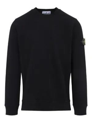 ストーンアイランド スウェットトレーナー ブラック L STONE ISLAND