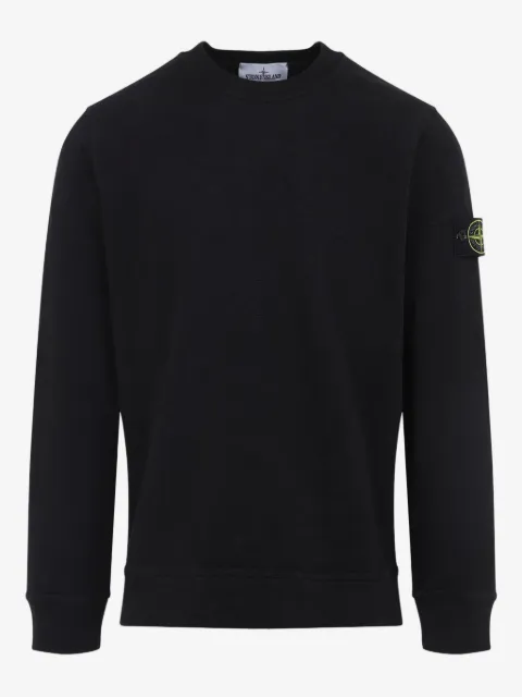 Stone Island pull à détail logo