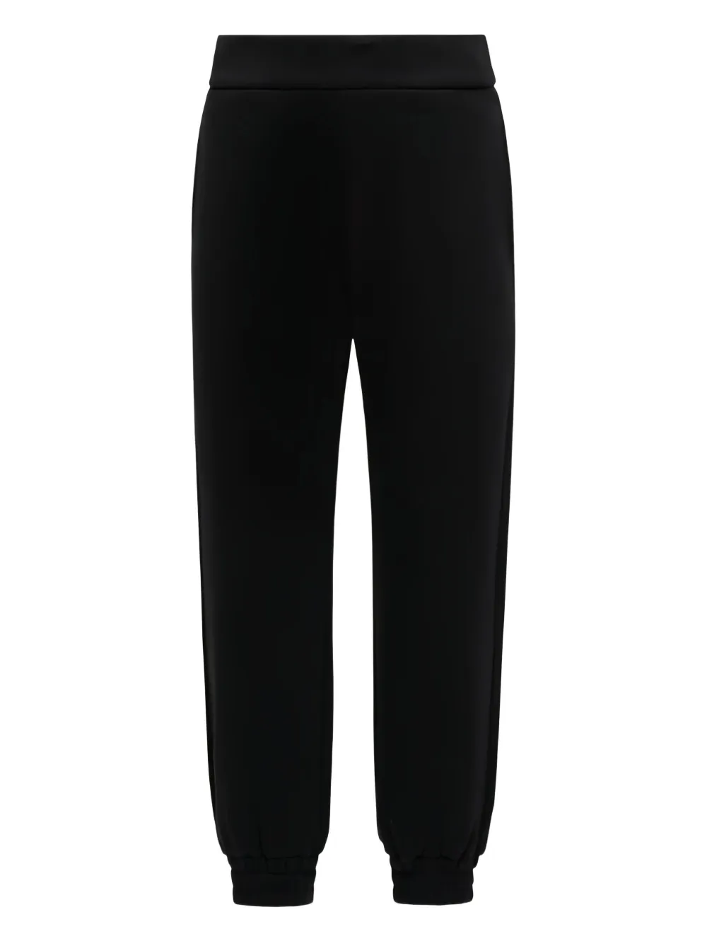 Moncler Enfant logo-patch cuffed sweatpants | Black | Image 1