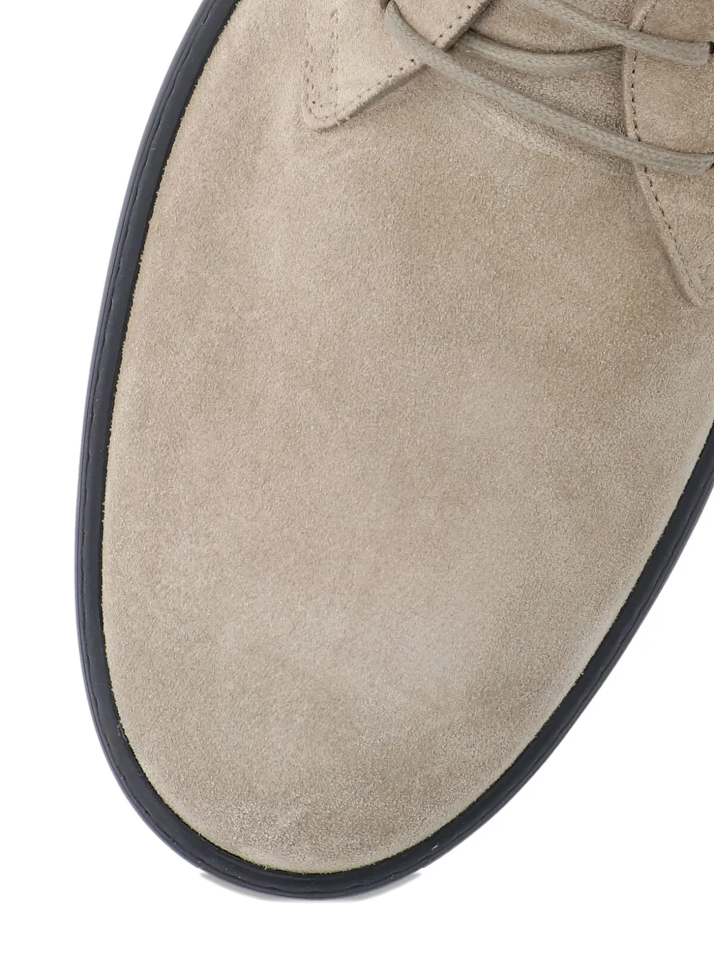 Tod's lace-up suede desert boots Neutrals