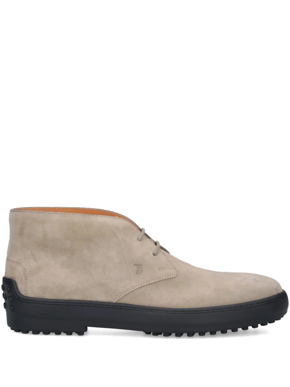 Tod's lace-up suede desert boots Neutrals