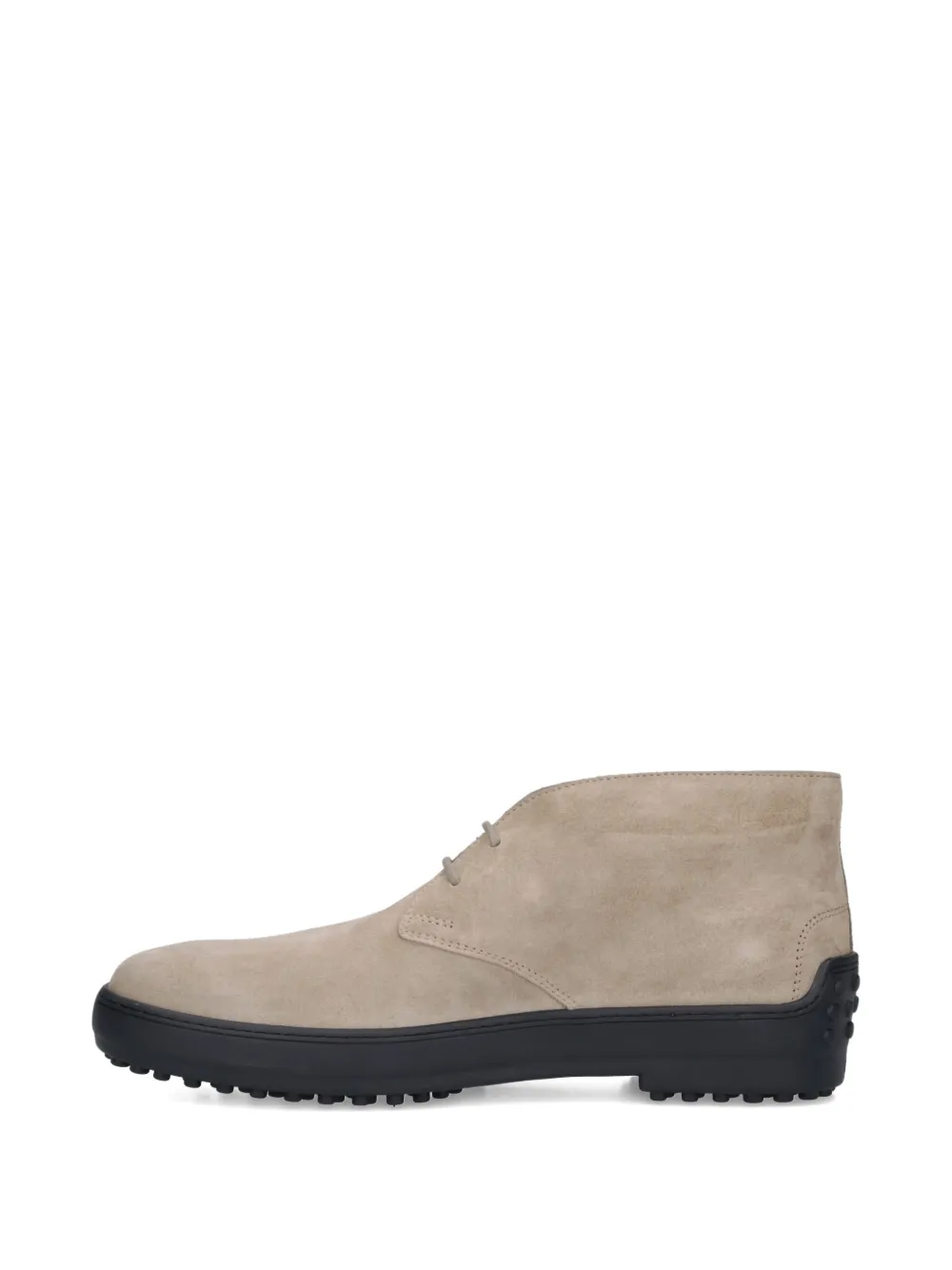 Tod's lace-up suede desert boots Neutrals