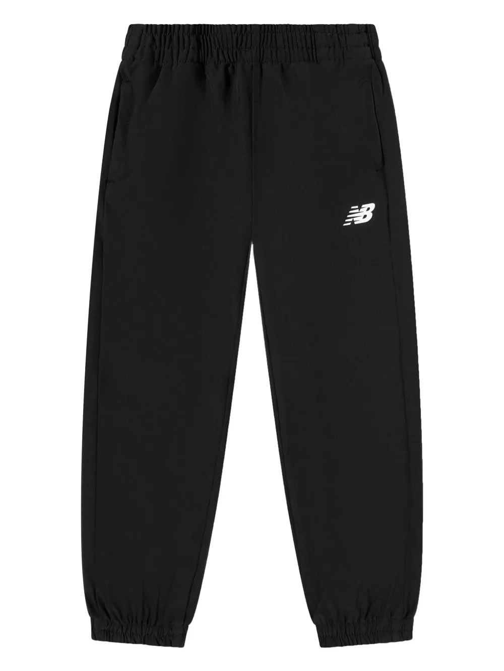 New Balance Kids Jack met capuchon en logo Zwart