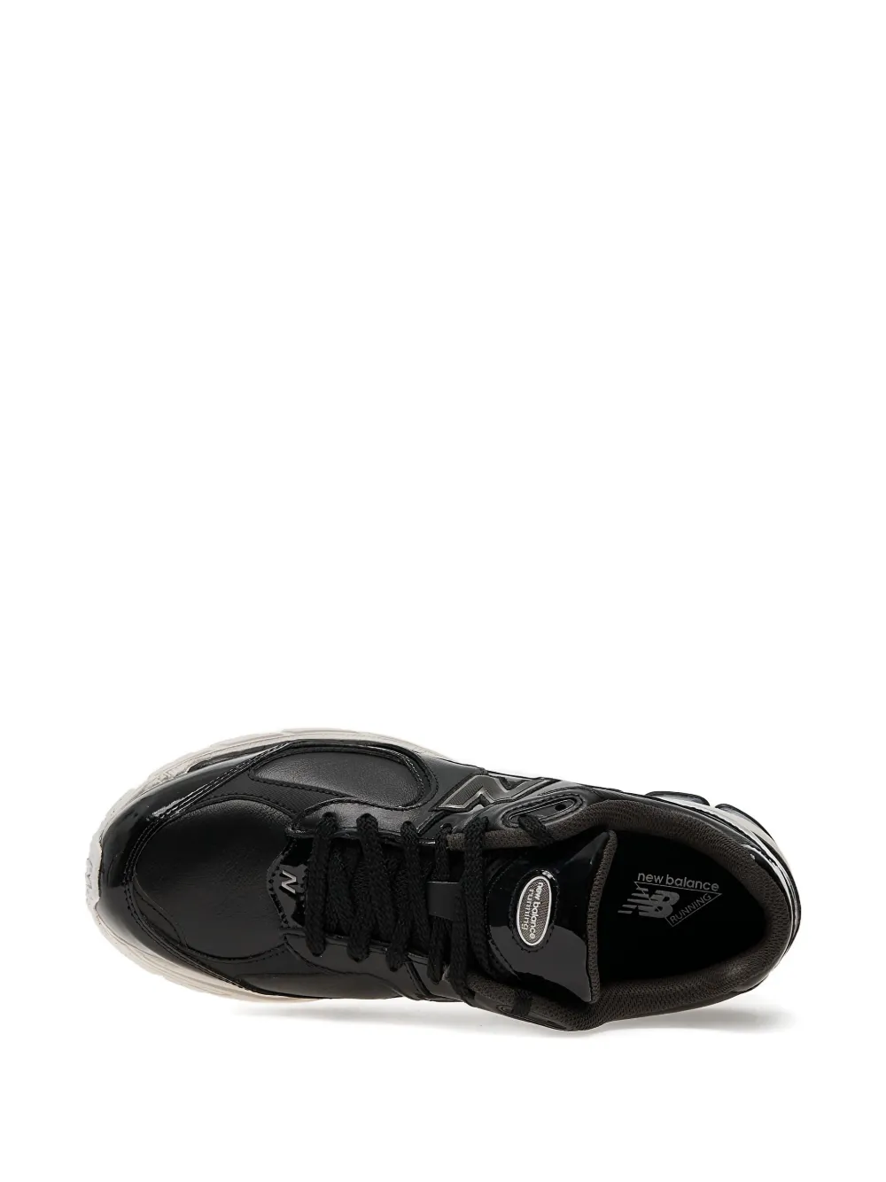 New Balance 2002R leather sneakers Black