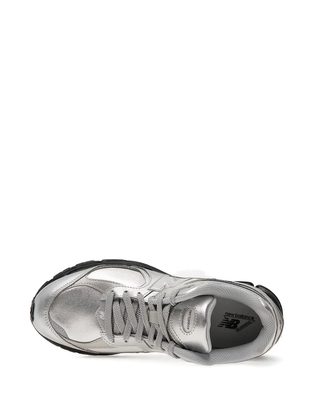 New Balance 2002R leather sneakers Silver