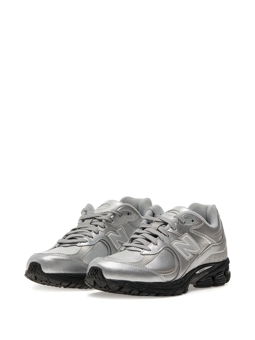 New Balance 2002R leather sneakers Silver