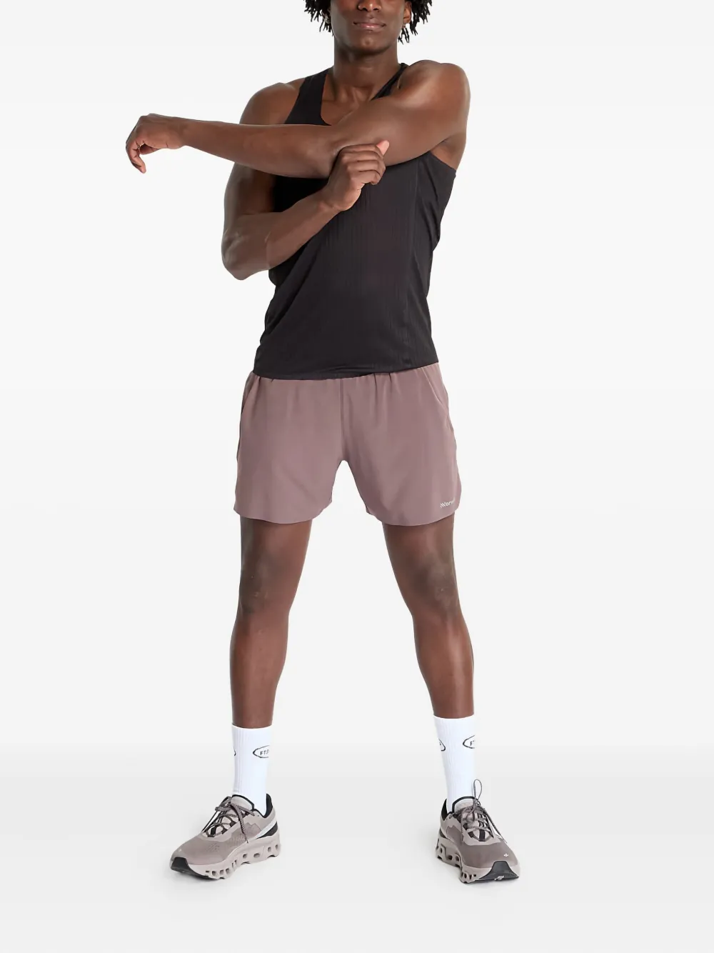 NNORMAL elastic-waist running shorts - Bruin