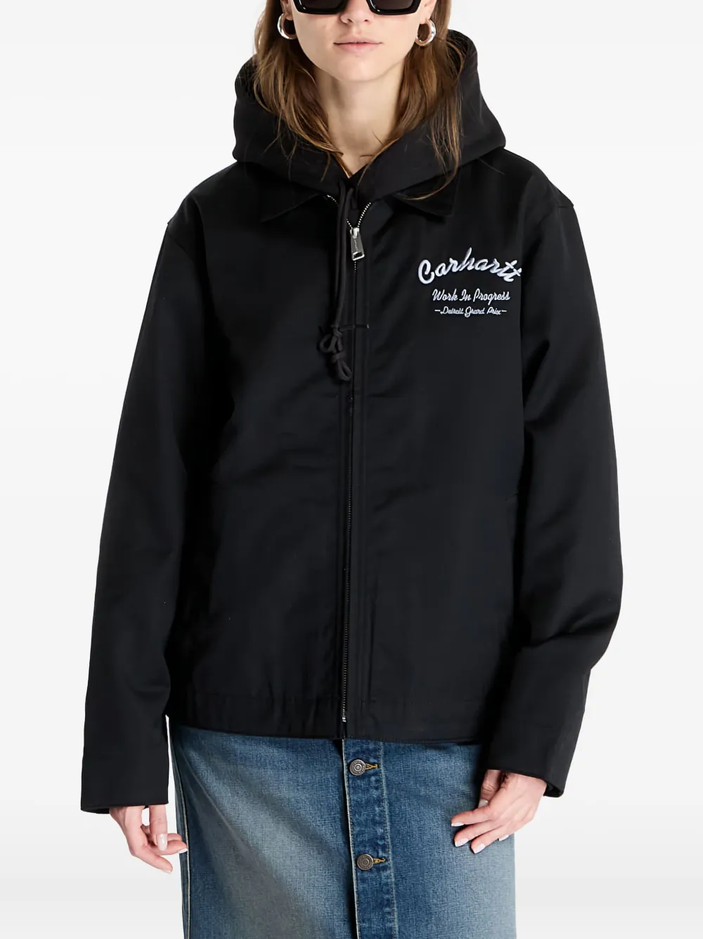 Carhartt WIP Racer jacket | Black | Image 1