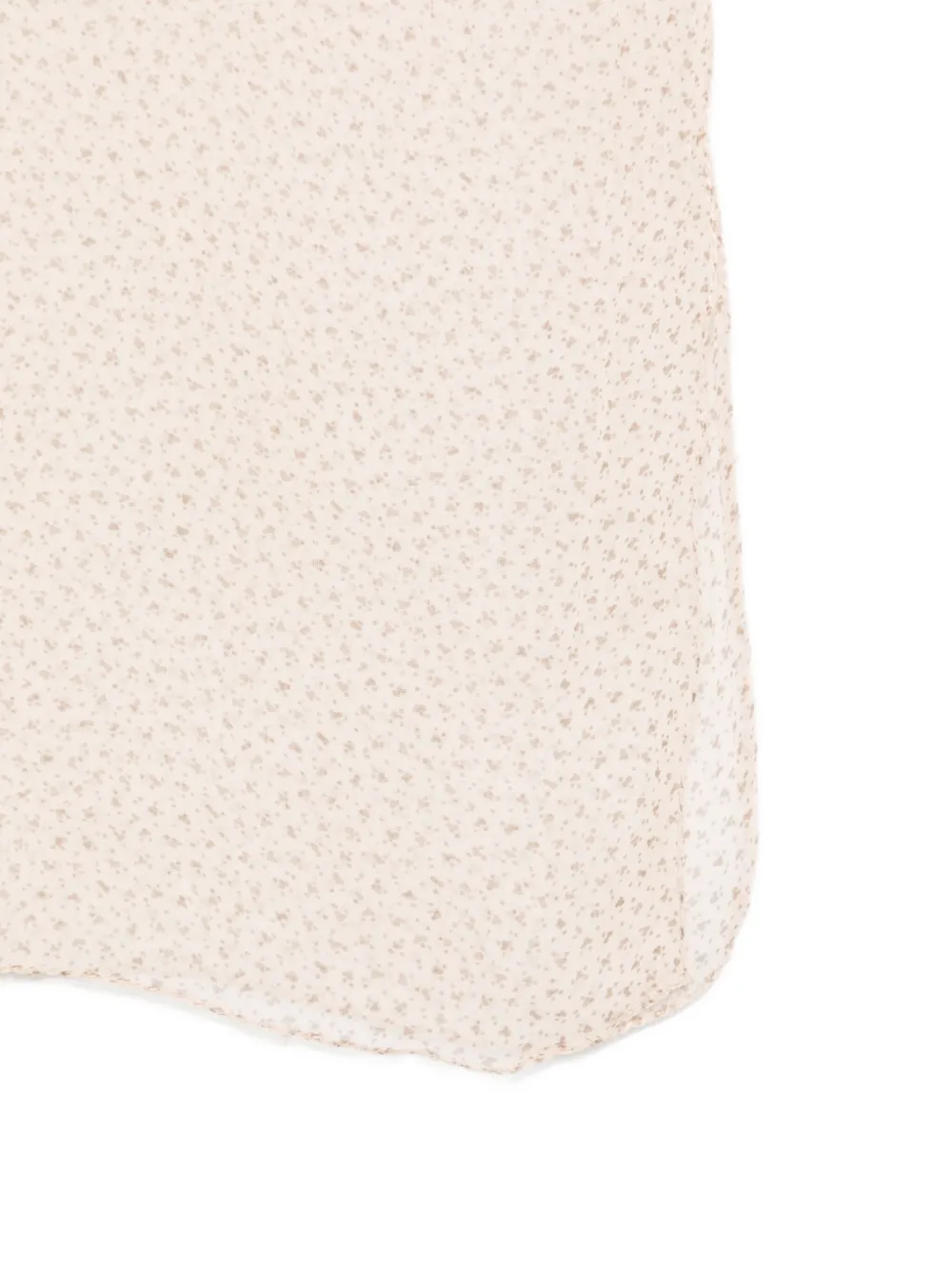 Pre-owned Giorgio Armani 1990s Silk Scarf In Neutral