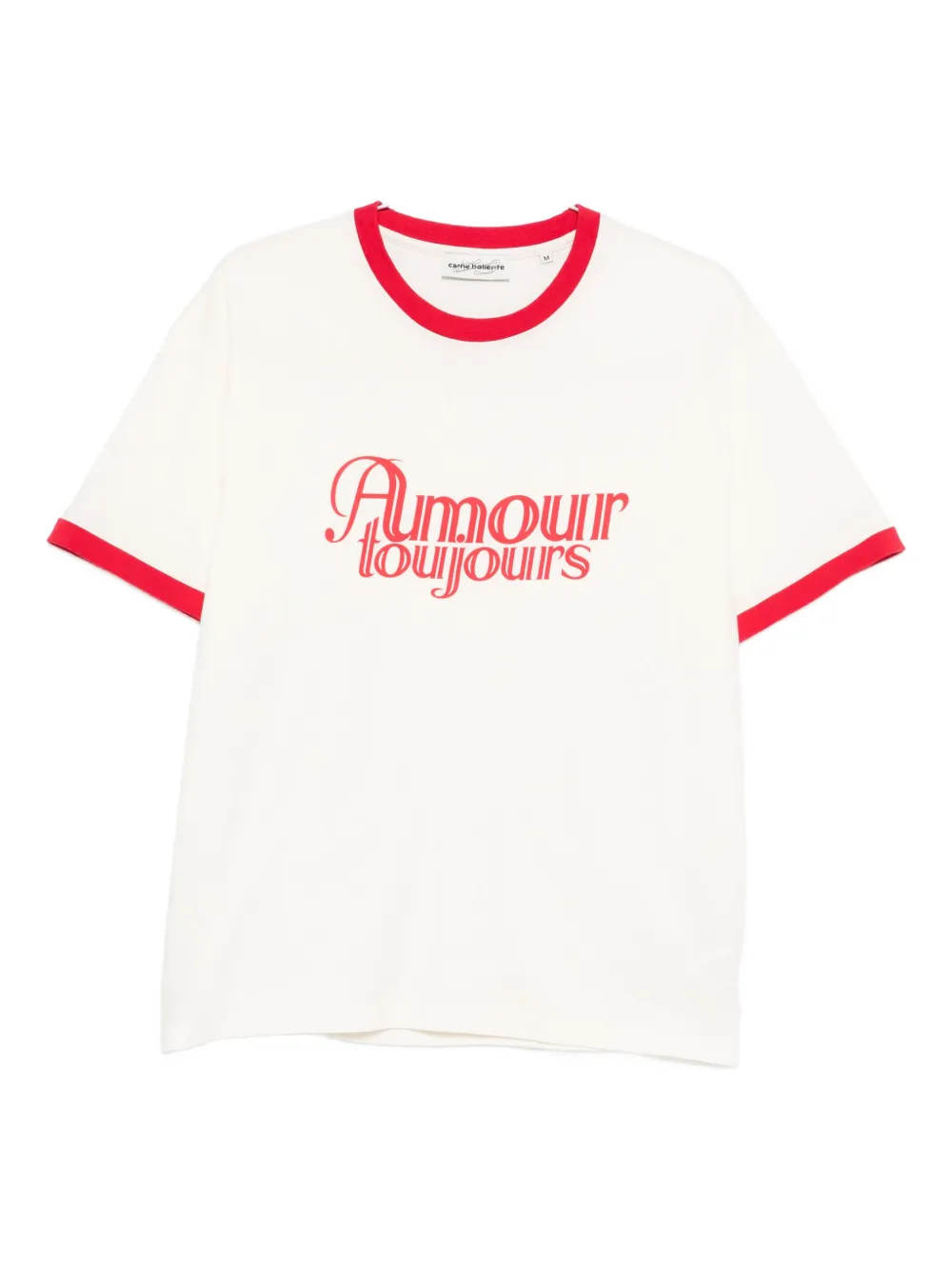 Carne Bollente Amour Toujours T-shirt In White