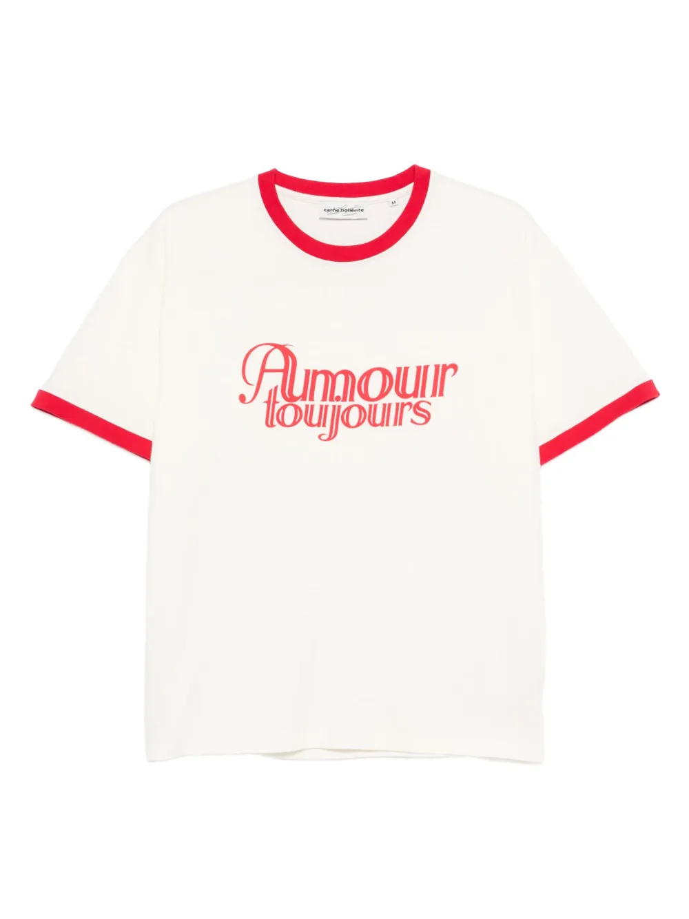 CARNE BOLLENTE Amour Toujours T-shirt | White | Image 1