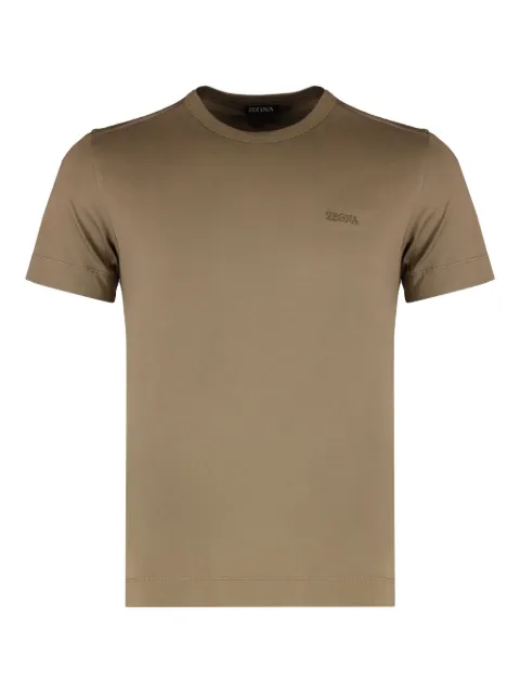 Zegna crew-neck cotton T-shirt