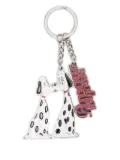 CARNE BOLLENTE dalmatian dog keyring - White