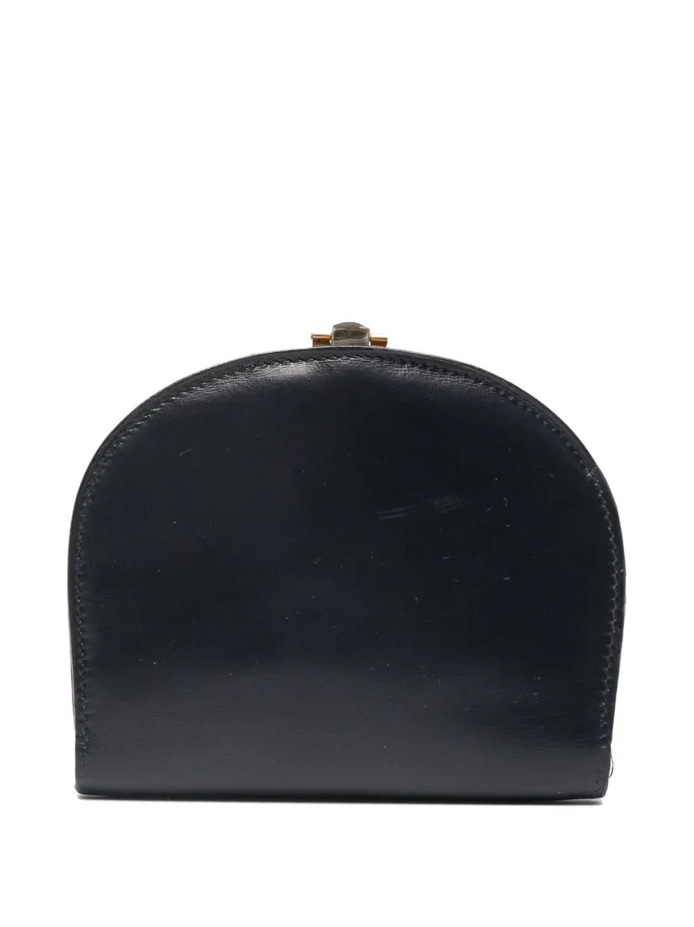 Pre-owned Gucci 1980s Horsebit-detail Wallet In Blue