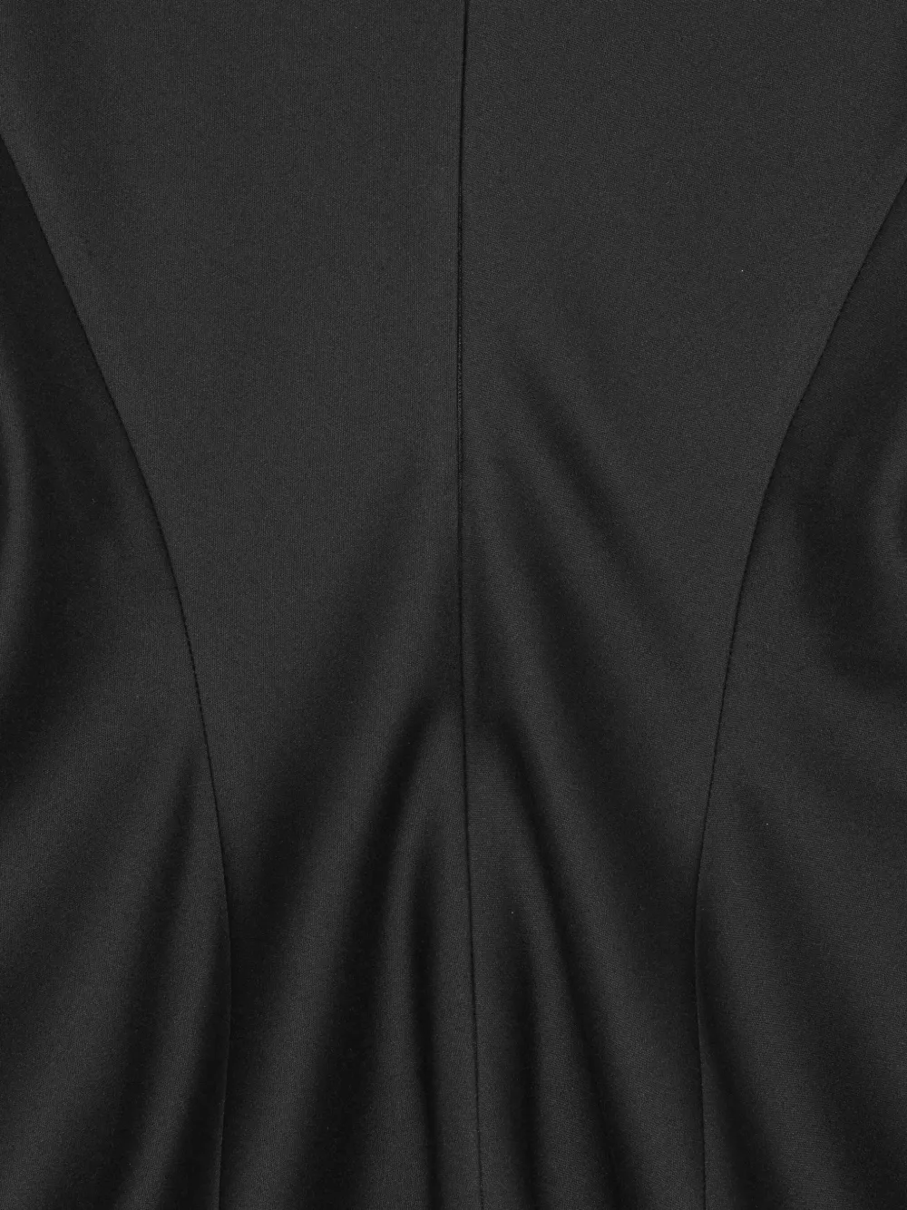 Remain Birger Christensen Peplum Short-sleeve Top In Black