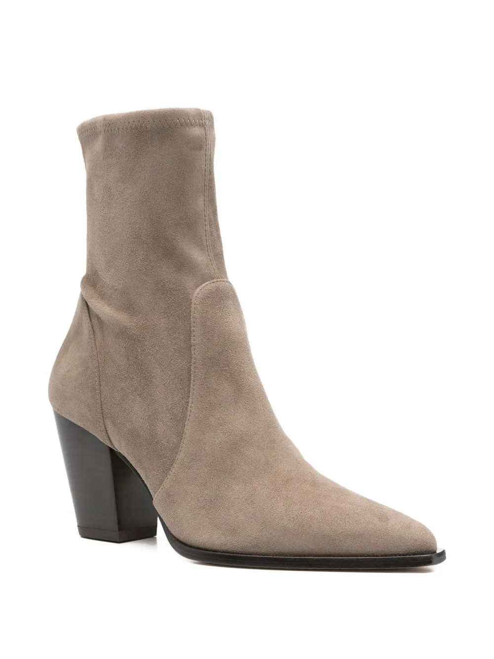 Stuart Weitzman 80mm pointed-toe sock boots | Ankle Boots | Image 2